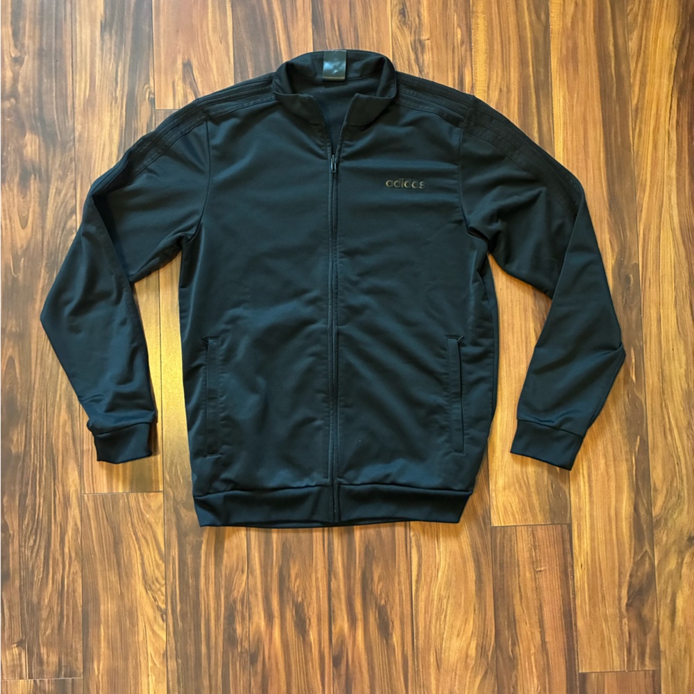 adidas Men's Black Track Jacket